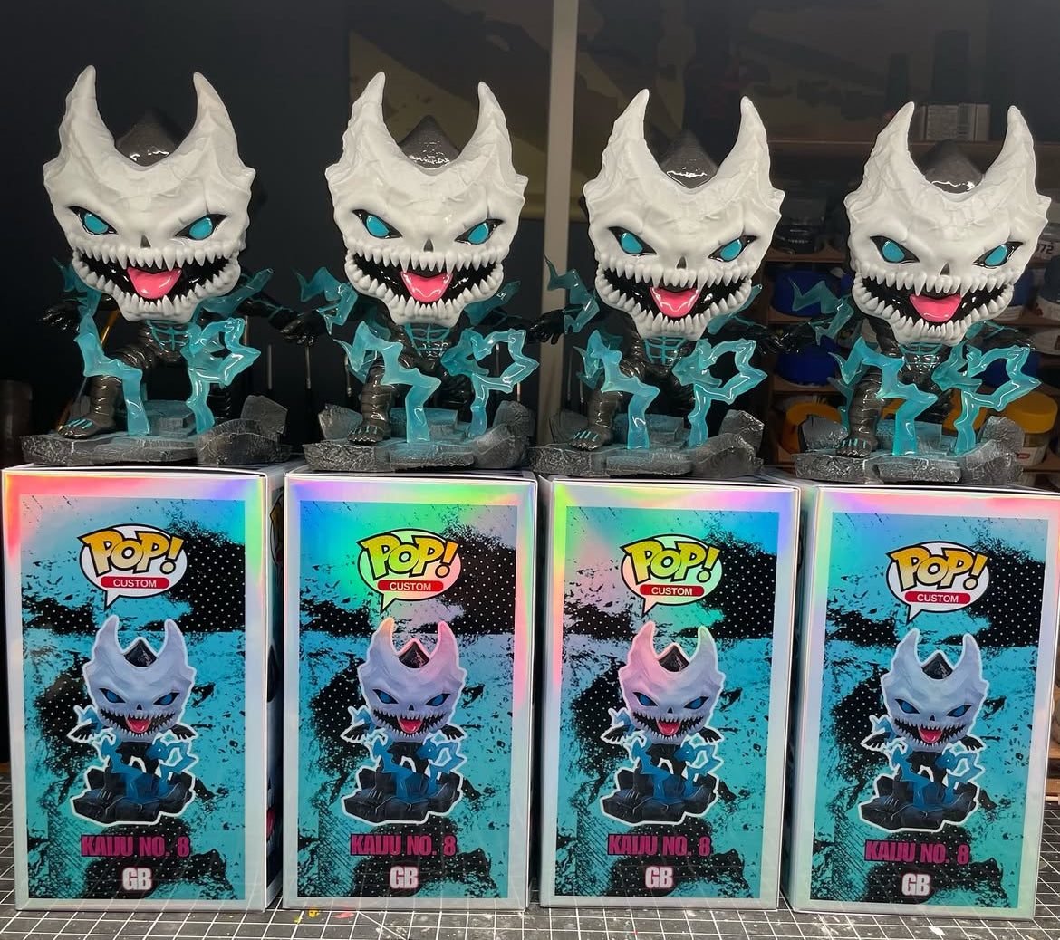 Preorder Custom Kaiju No 8 with custom box