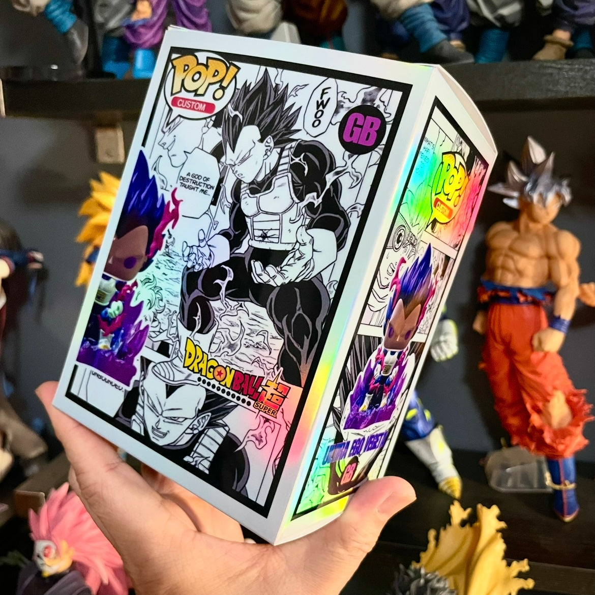 Metallic Glow Ultra Ego Vegeta
