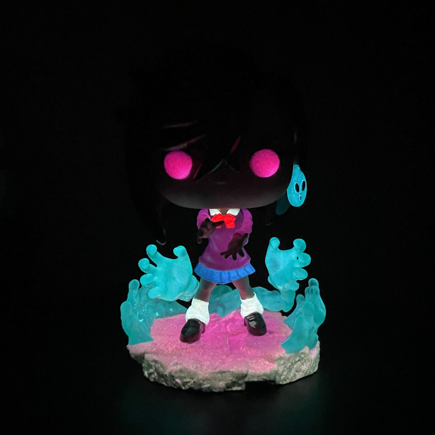 Preorder Custom Metallic Glow Momo with custom box