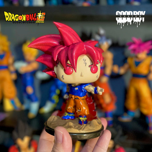Custom Metallic Glow SSG Goku