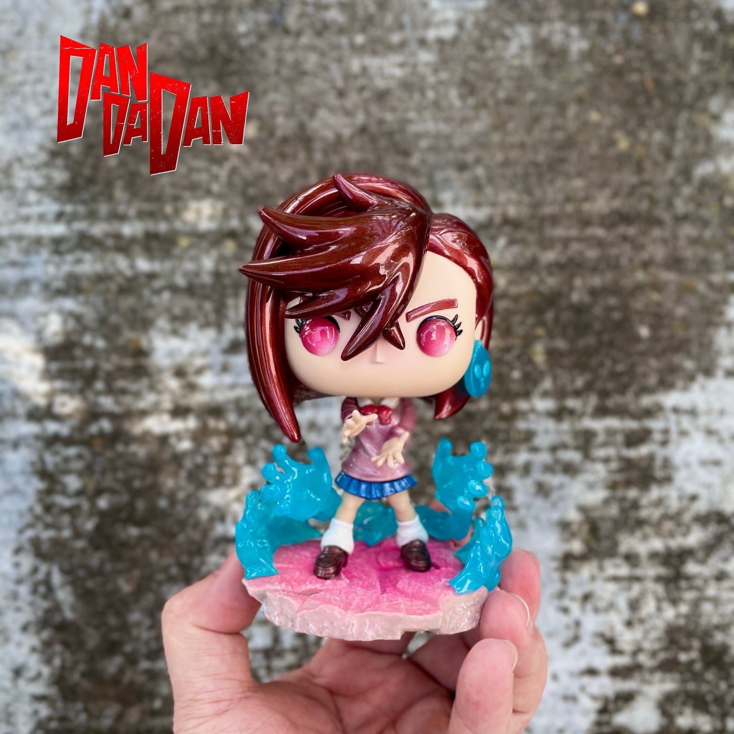 Preorder Custom Metallic Glow Momo with custom box